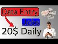  Eran monye Daily 20$ |Best skills for data entry jobs|Data entry jobs | 