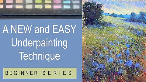 A New and EASY Underpainting Technique / Beginner ...