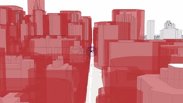 Drone pathfinding visualization