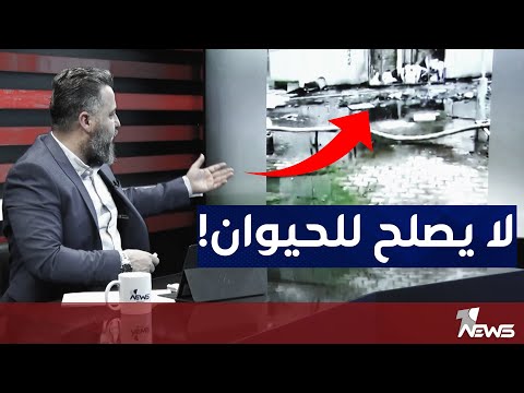 مستشفى الحلة التعليمي لا يصلح لمعالجة الحيوانات بمختلف الاراء مع قحطنا عدنان