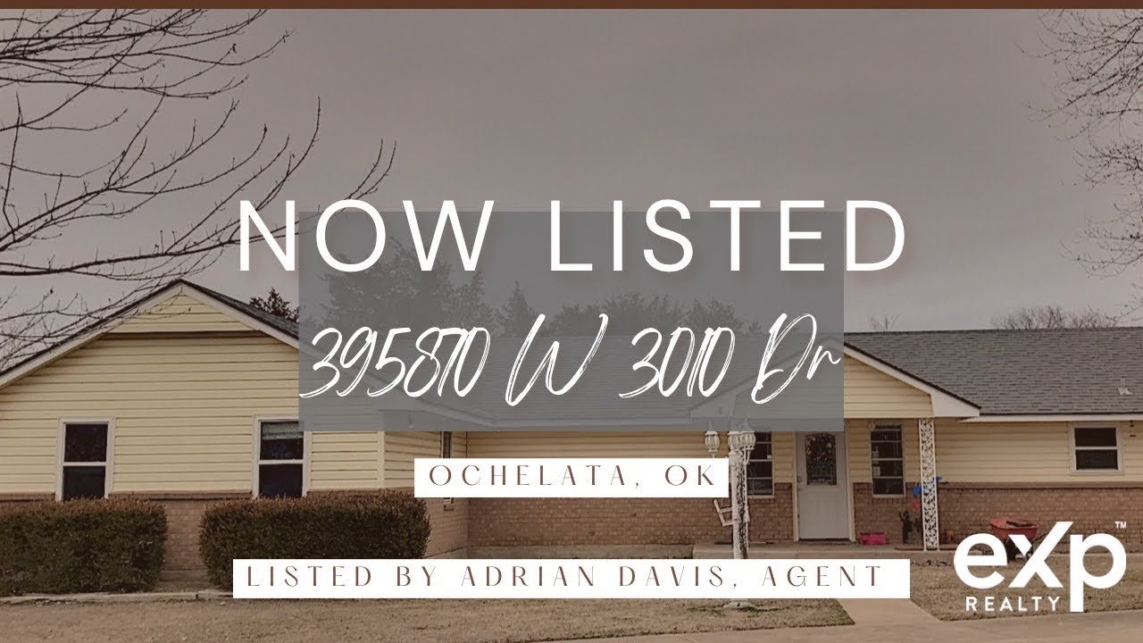 395870 W 3010 Drive, Ochelata, OK YouTube