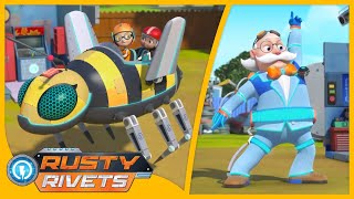 Rusty’s Dancing Suit / Beehive Blunder +MORE | Rusty Rivets  | Cartoons for Kids