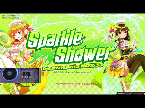 AC] beatmania IIDX 33 Sparkle Shower - First Entry with SP