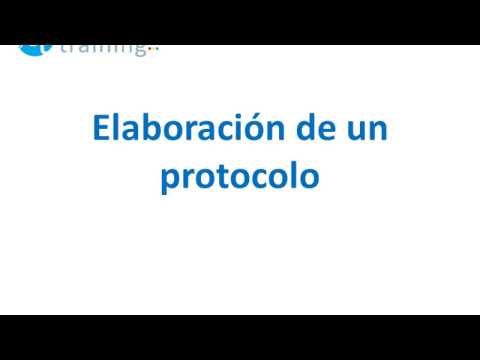 Video: Cómo Elaborar Un Protocolo De La Escena