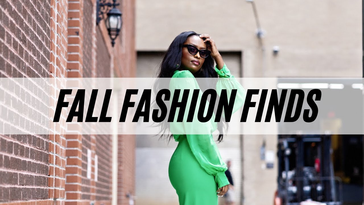 Fall Fashion Finds YouTube