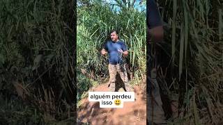 Olha oque encontrei neste lago na cidade de tatui #tatui #lado #tesouro #pesca #aventuta