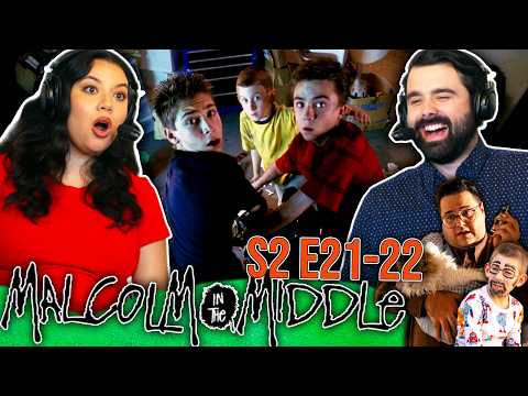 We Watched MALCOLM IN THE MIDDLE SEASON 2 EPISODE 21 & 22 For the FIRST TIME! MINI-BIKE