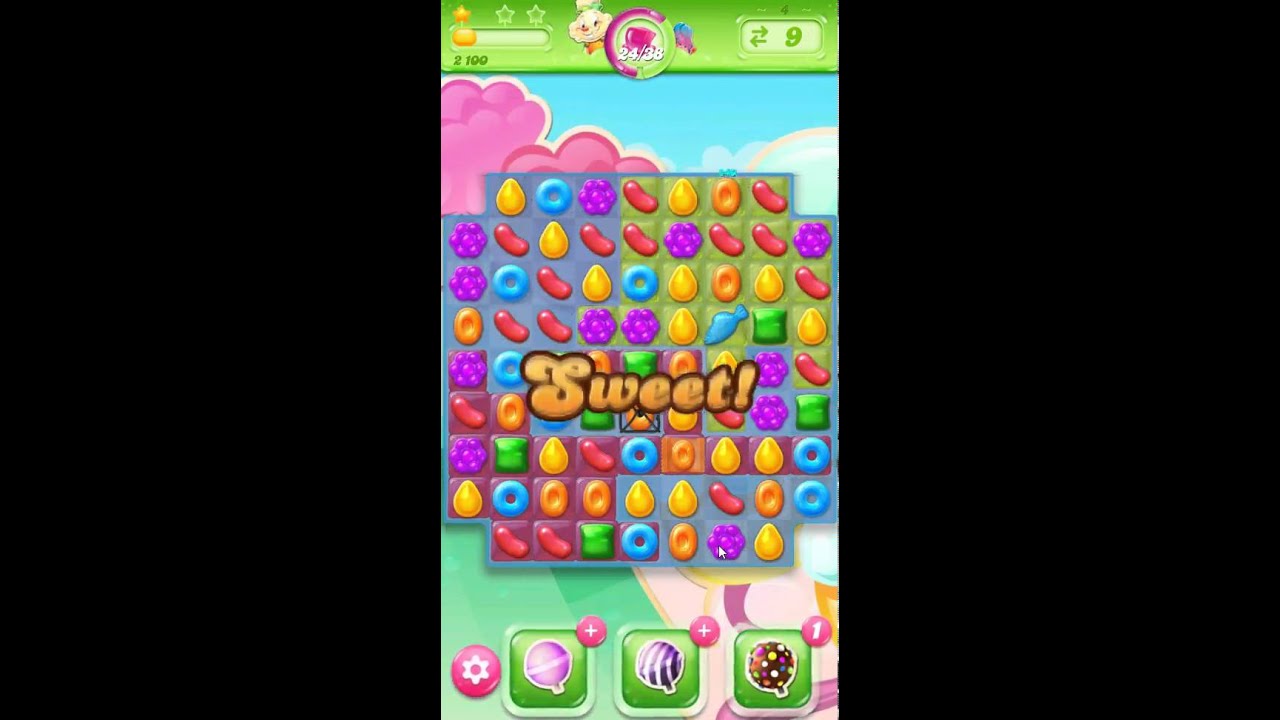 Candy Crush Jelly Saga Levels 1 - 5 New Game from King 