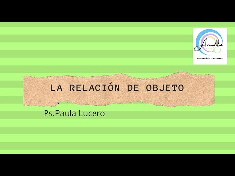 Video: Teoría De La Relación Entre Objetos