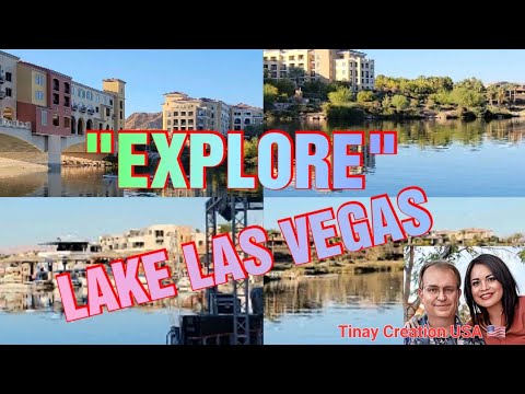 LAKE LAS VEGAS SCENERY " GREAT ATMOSPHERE FOR AN EVENING CHILL, OR A DINNER #tinaycreationusa