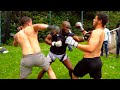 2 contre 1 combat incroyable du jamais vue en france yfc48