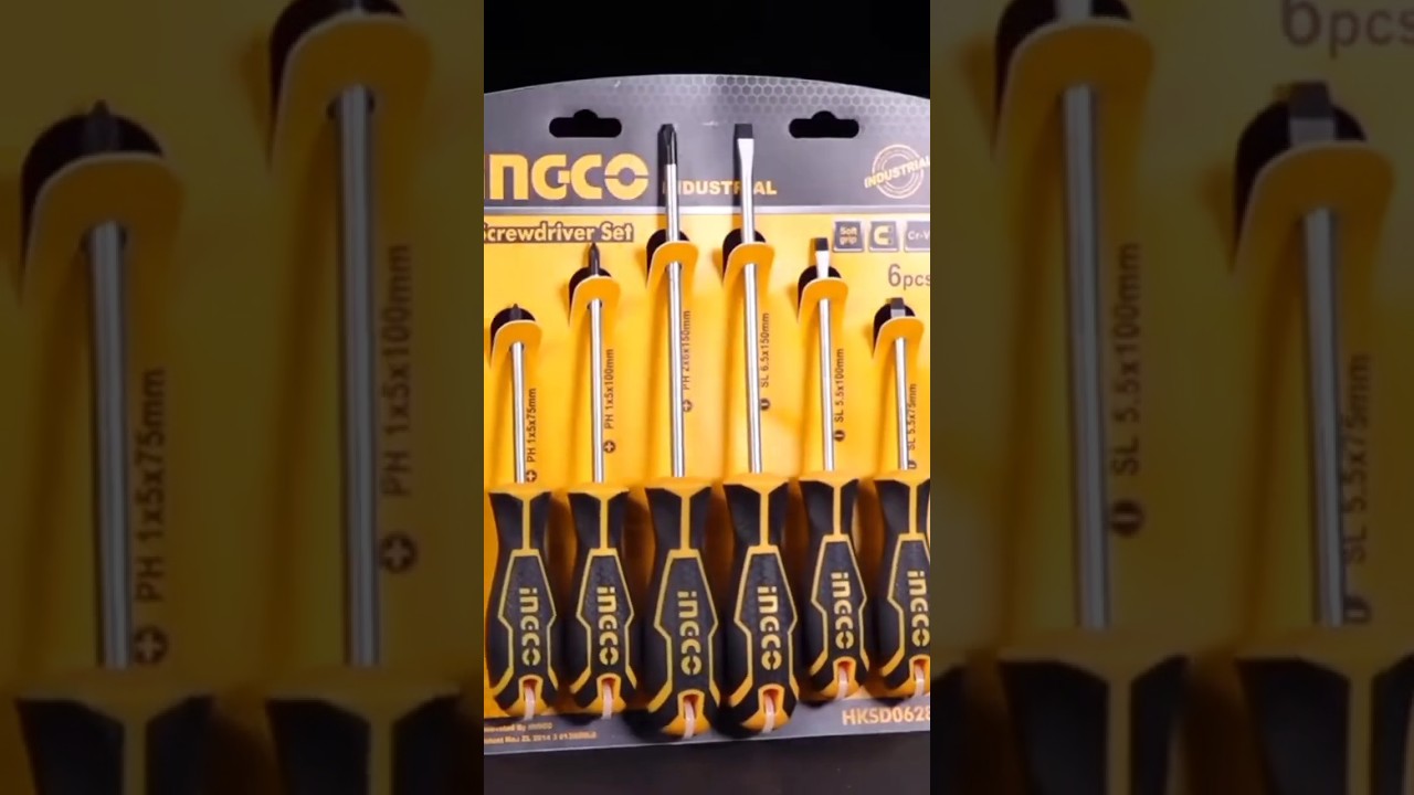 ingco screwdriver set 6ps 