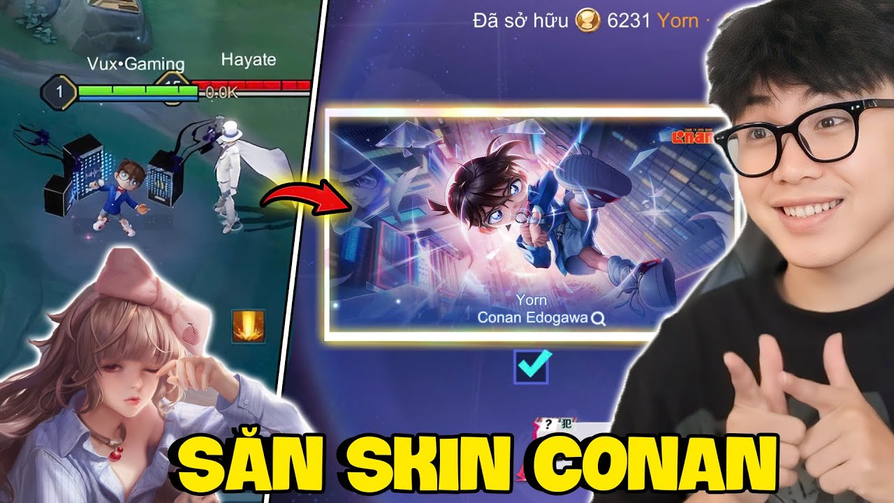 VUX CẠY KÉT SĂN SKIN YORN CONAN VÀ  TEST SỨC MẠNH MỚI SINESTREA LIỆU CÓ BÁ ĐẠO