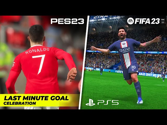 FIFA 23 vs EFOOTBALL 23 - HAALAND CELEBRATION MEDITATION #fifa23 #efoo