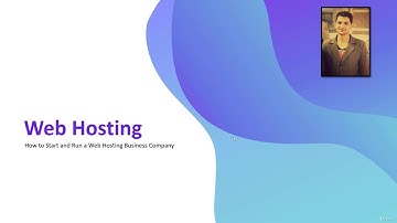 Web Hosting - How To Start And Run a Web Hosting Business Company Part 1