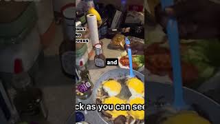 Badge Member’s delight #burger #delicious #cooking #recipe #fun #entertainment #cheesyburger #fyp