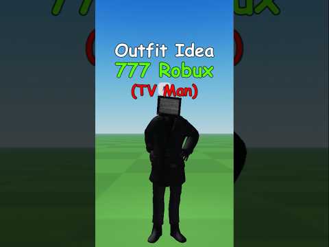 Best Roblox Skibidi Toilet Tv Man Outfit Idea Roblox Outfit Viral