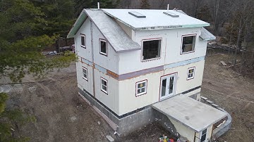 Building my ICF house part 18: checklist for inspections and sealing up roof