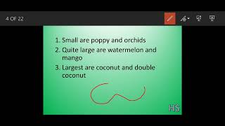 Seed structure and germination part 1