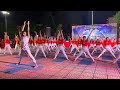 Rhythmic yoga  dance parfomens song teri mitti create by suriya