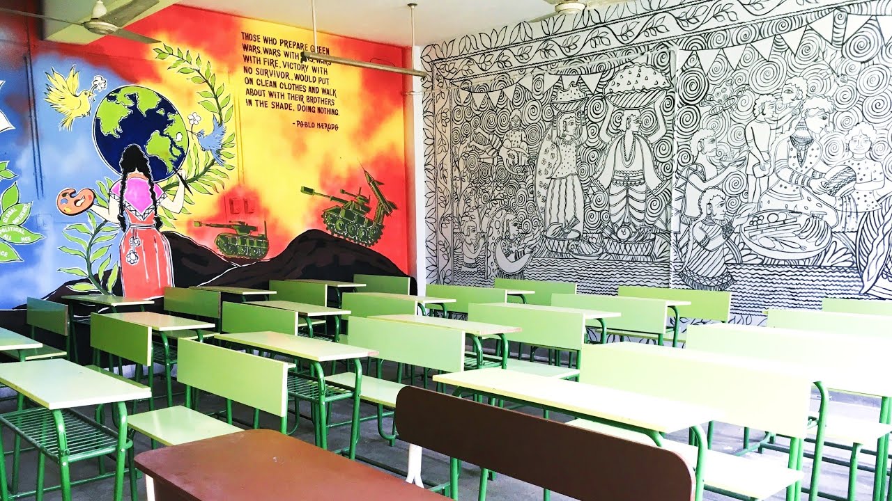 WHEN ART MEETS EDUCATION I JOYFUL LEARNING I  #CLASSROOMTRANSFORMATION I #CLASSROOM MAKEOVER