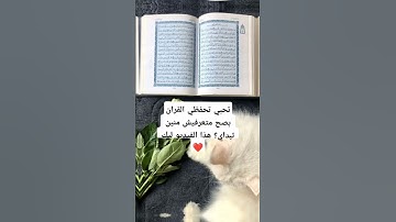 كيفاش تبداي تحفظي القران؟⭐ #عبدالرحمن_مسعد #سورة_السجدة_عبدالرحمن_مسعد #اكسبلور #song #لايك