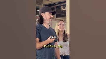 Hack to convert lbs to kilograms