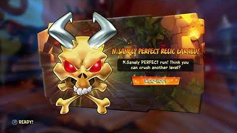 Crash Bandicoot 4, A REAL GRIND, 100% N.Sanely perfect relic, hidden gem, all boxes, bonus round