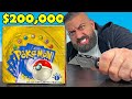 Opening the 200000 1st edition pokemon box rarest in the world