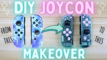 How To Customize Your Own JoyCons! Shell and Button Replacement