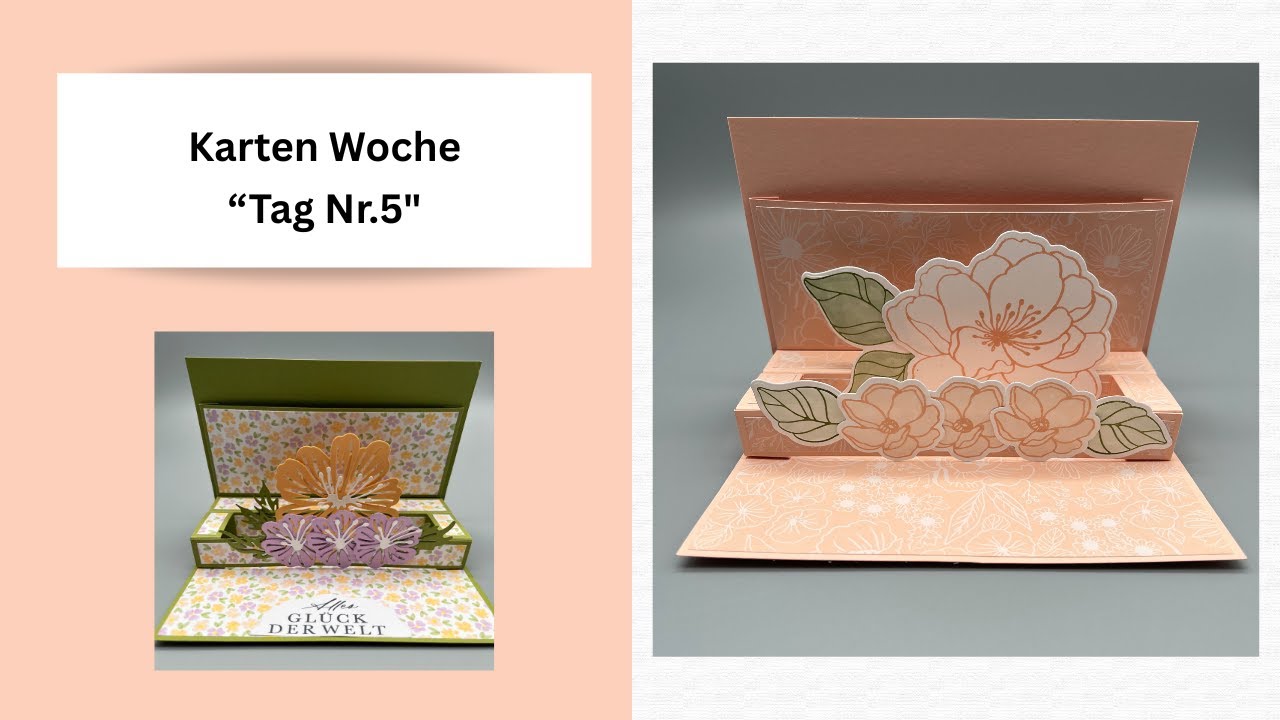 Karten Woche Tag Nr. 5 mit den Produkten von Stampin`UP! 