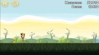 Angry Birds Chrome 2-1  |  3 stars  | Poached Eggs | Tutorial walkthrough (HD) screenshot 3