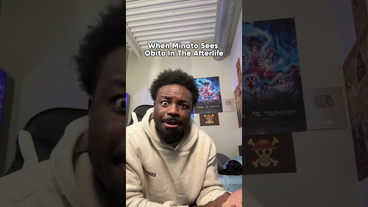 When Minato Sees Obito In The Afterlife