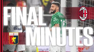 The Final Minutes | Pulisic scores, Giroud saves | Genoa v AC Milan | Serie A 2023\/24