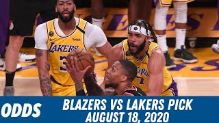 Portland trail blazers vs. los angeles lakers pick august 18, 2020,
free nba picks and predictions always from odds.com. professional
sports bettor handi...