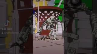 robots fighting scene in blender #3d#animation #blender #robot
