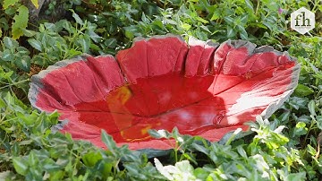 How To Make a Birdbath