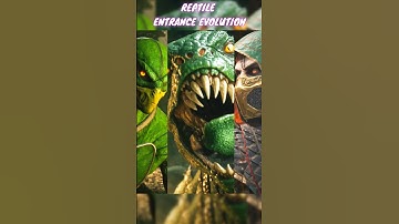 Reptile Entrance Evolution in Mk9 , MkX , Mk11 and Mk1 Khaos Reigns #mortalkombat1havik