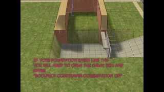 How to Make a Basement Garage (The Sims 2)