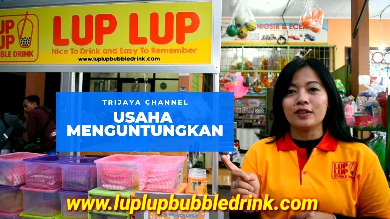 PELUANG Usaha LUP LUP BUBBLE DRINK | Franchise Minuman ...