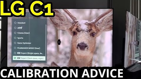 LG C1 Does It Need A Calibration?