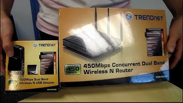 Trendnet TEW-692GR 450Mb/s Concurrent Wireless N Router Unboxing & First Look Linus Tech Tips