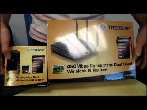 Trendnet TEW-692GR 450Mb/s Concurrent Wireless N Router Unboxing & First Look Linus Tech Tips