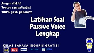 Latihan Soal Passive Voice Lengkap #passivevoice #structure #grammar #latihansoalpassivevoice