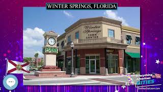 Winter Springs, Florida ⭐️🌎 AMERICAN CITIES 🌎⭐️