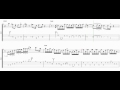 Larry carlton style track transcription  animated tab full speed