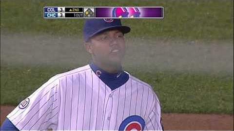 Two Rockies score on error