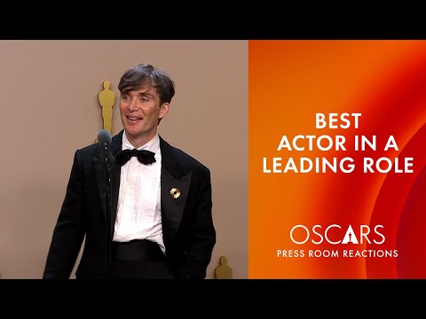 Cillian Murphy | Best Actor in a Leading Role | Oscars 2024 Press Room Speech