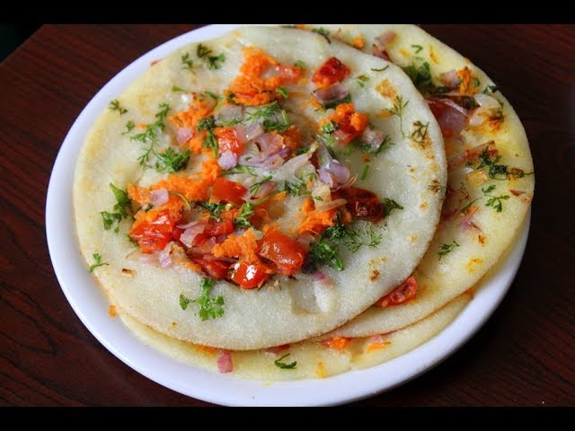 suji ka uttapam - rava uttapam recipe - instant sooji uttapam - सूजी का उत्तपम - रवा उत्तपम | Yummy Indian Kitchen