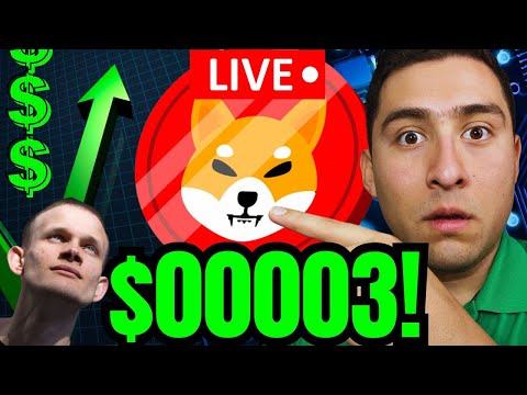 SHIBA INU COIN To 00003 LIVE!🔴ETHEREUM ETF SOON APPROVED!